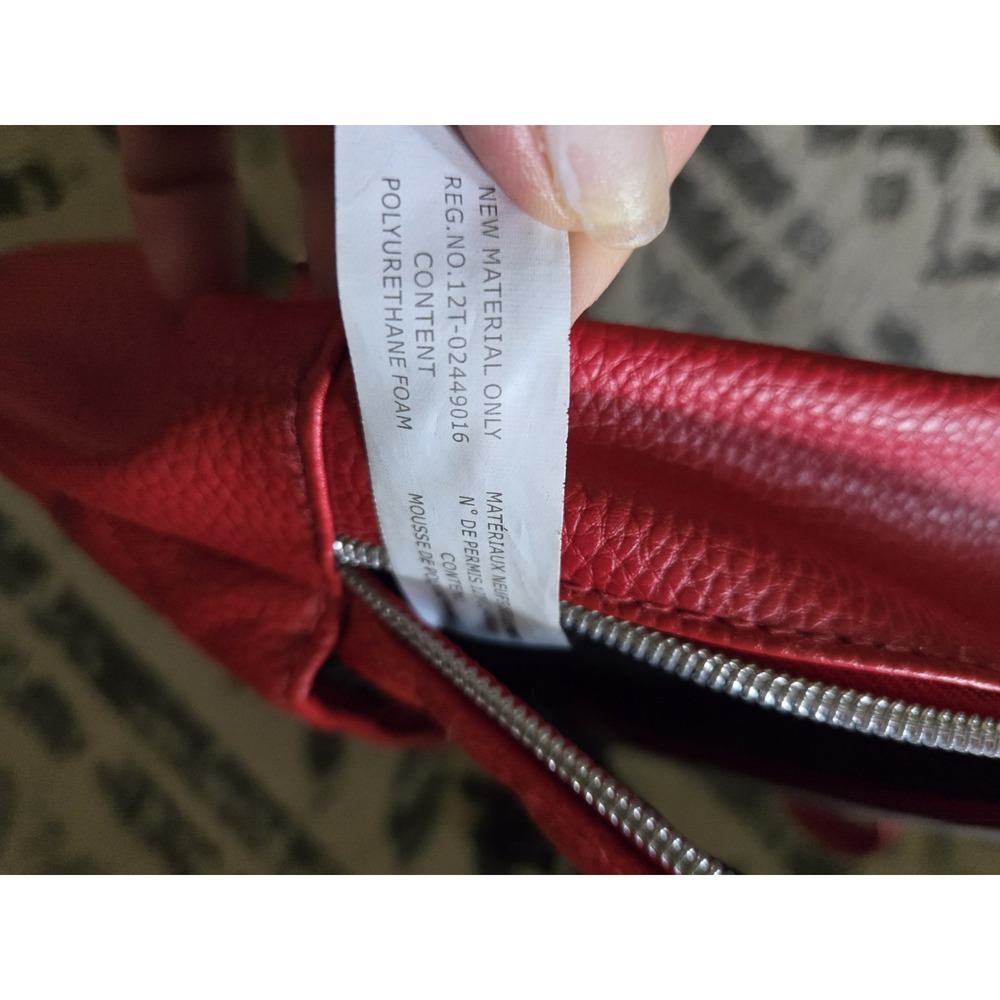 Justice Initial C Quilted Mini Backpack Ladybug Red Chain detail Quilted‎ - Picture 7 of 8